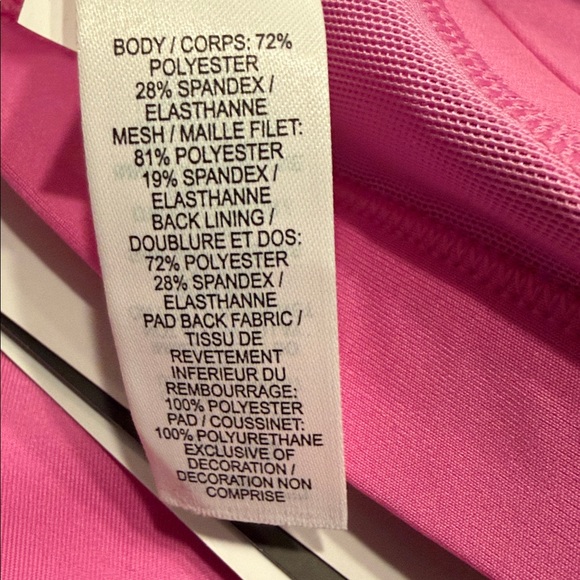 Nike Swoosh Bra Racerback Medium Support Dri Fit Pink Size M Size XL Training - Picture 3 of 6